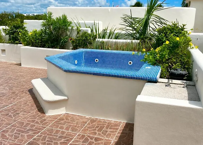 Apartamento Penthouse 2bd 2ba With Private Rooftop And Plunge Pool Playa del Carmen